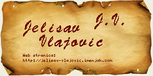 Jelisav Vlajović vizit kartica